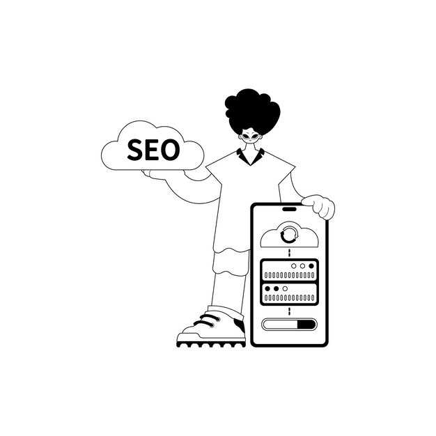 Design sections with SEO-ready headers and content blocks