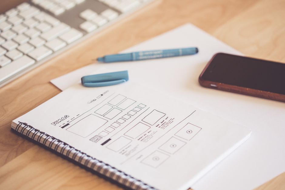 Header and Navigation: Determining key menu items and placement