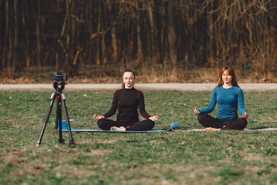 Safety Monitoring and Fall Prevention Alerts During Home Yoga Sessions