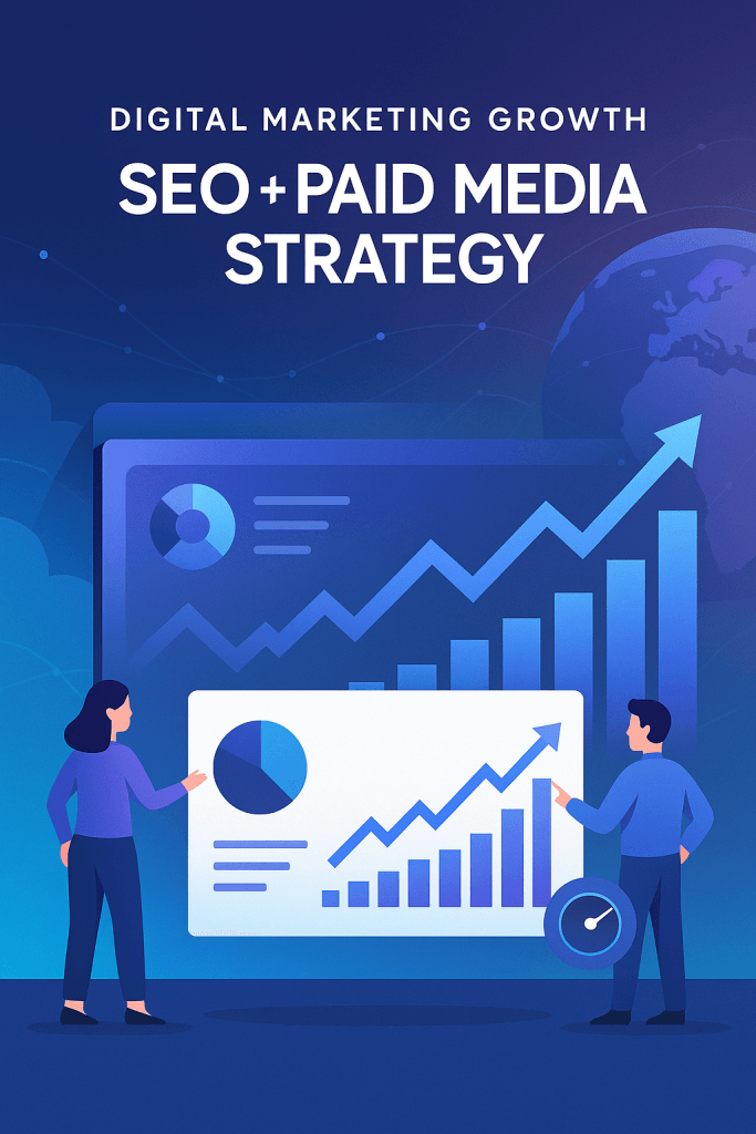 key-g.com SEO and Paid Media Illustration